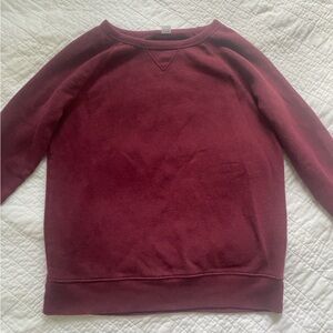 Burgundy Crewneck